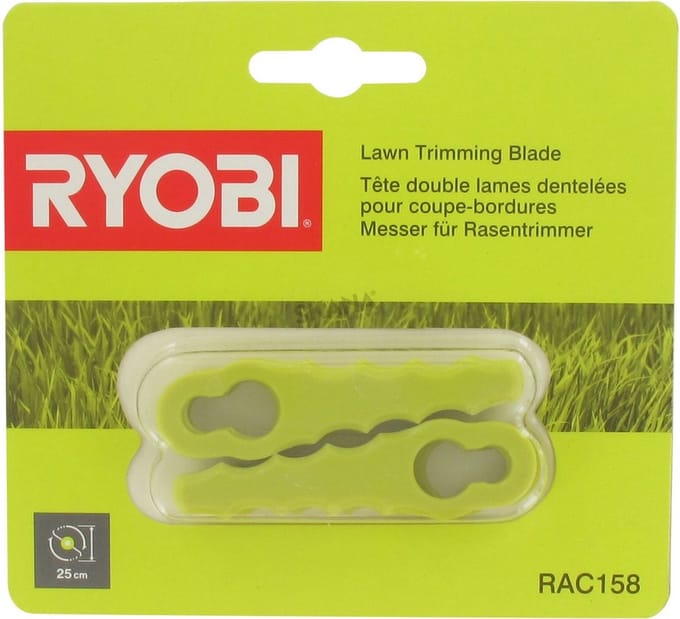 Set van 10 vervangmesjes voor maaikop RAC155