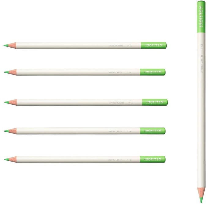 Tombow Irojiten - Kleurpotlood - P15 - Spring Green - Lichtgroen - 6 Stuks