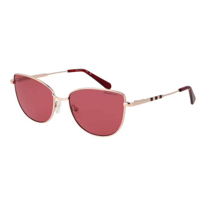 Gant Ga00012 Gepolariseerde Zonnebril Voor Dames Roze Bordeaux Man