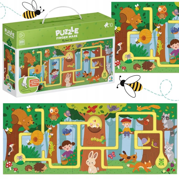 Dodo Mijn Boswandeling Puzzel 10 Stukjes voor Kinderen 2+