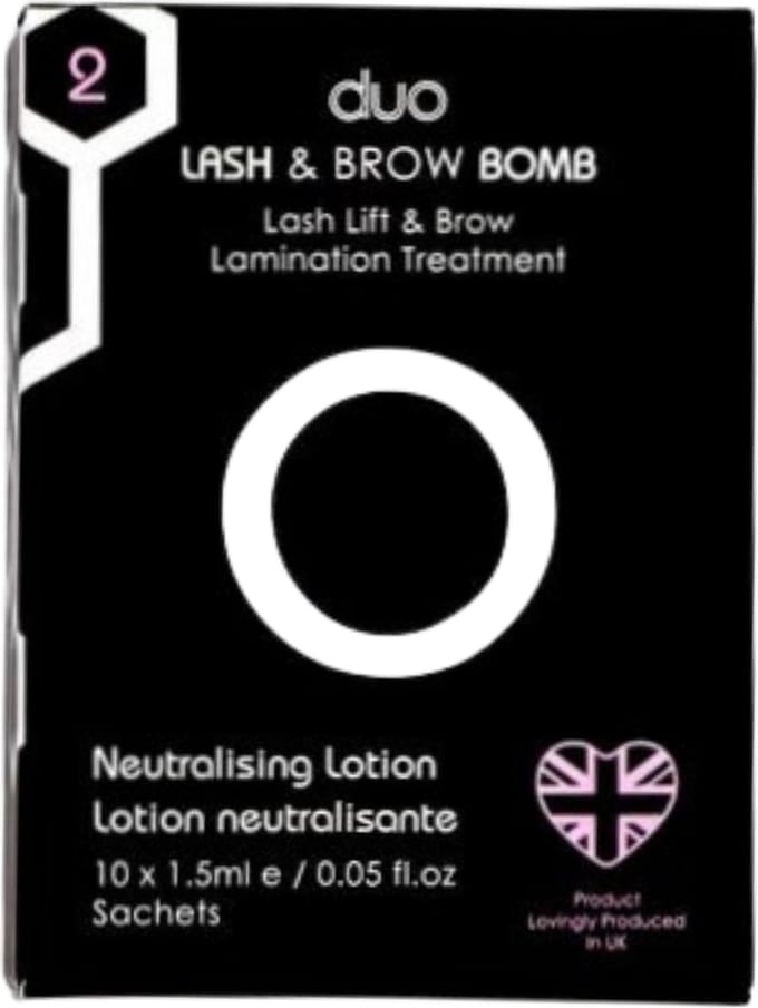 Beautiful Brows & Lashes Professionel -Duo Lash & Brow Bomb - Step 2 Neutralising Lotion