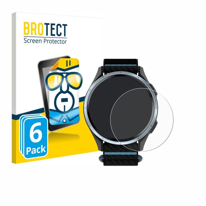 BROTECT - Screenprotector voor Garmin Approach J1 - Folie Beschermfolie transparant 6 Stuks
