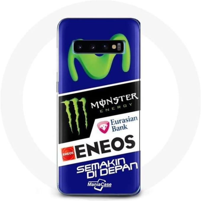 Coque pour Samsung Galaxy s10 plus Monster Energy Yamaha Eneos