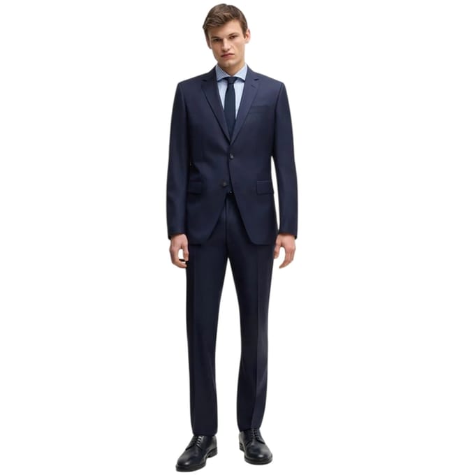 Boss H-Hank-overhemd voor heren (Pastelblauw)