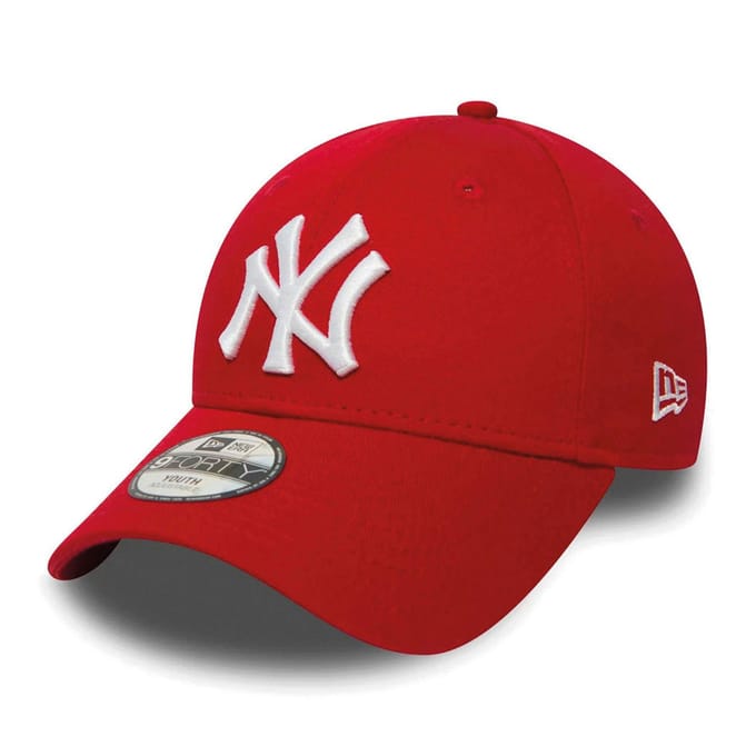 New Era K 940 MLB LEAGUE BASIC New York Cap - Red - 4-6 jaar