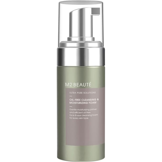 M2 BEAUTÉ Ultra Pure Solutions Oil-Free Cleansing & Moisturizing Foam Reinigend schuim Dames 100 ml