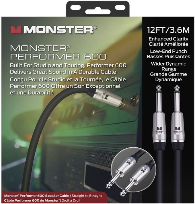 Monster Cable Performer 600 Jack Speakerkabel 3.6 Meter VMP60004
