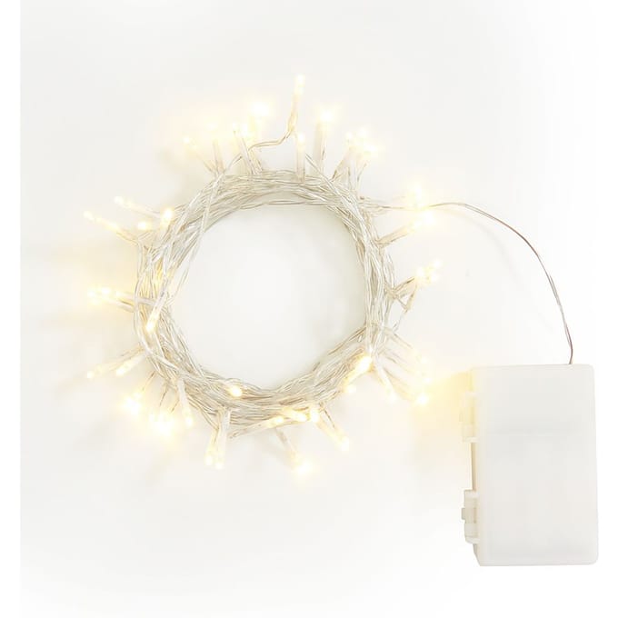 VBS Outdoor Mini LED lichtketting, met timer 6/18 uur - 50 LED's