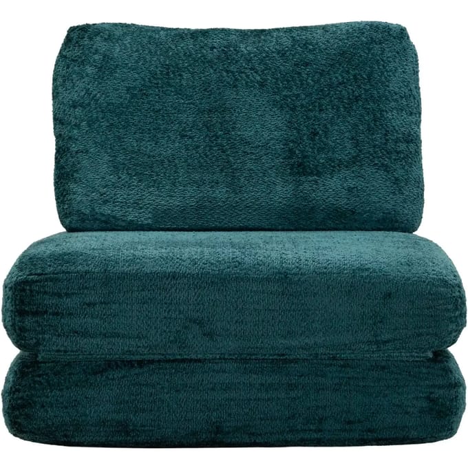 Slaapfauteuil Faster Armchair/bed Teal 80×100×80 cm