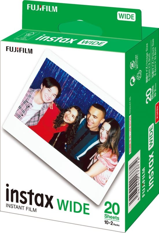 Fujifilm INSTAX Wide Film - 20 Shots