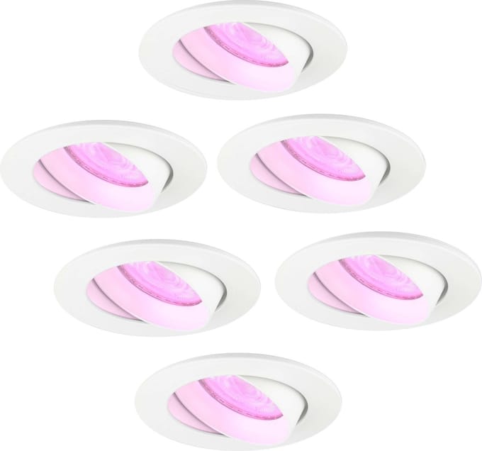 Ledvion - 6X SMART LED Inbouwspot Rio - Wit - Dimbaar