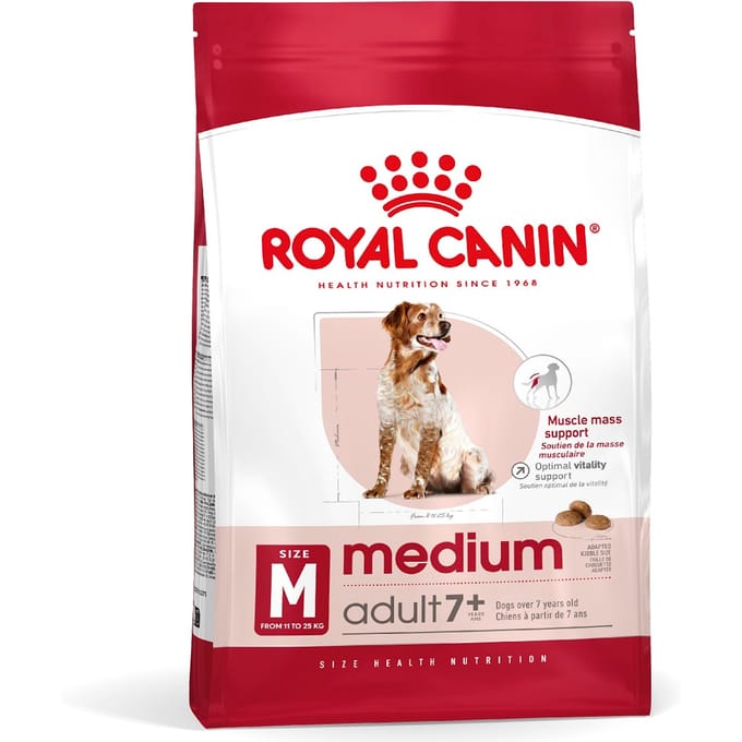 Royal Canin Medium Adult 7+ - 4 kg - Hondenvoer