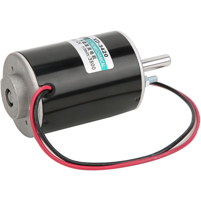 XD‑3420 30W Permanente Magneet DC Motor Hoge Snelheid CW CCW(12V 3500RPM)