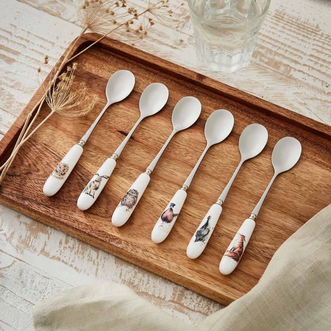 Wrendale - Set Theelepels - Country