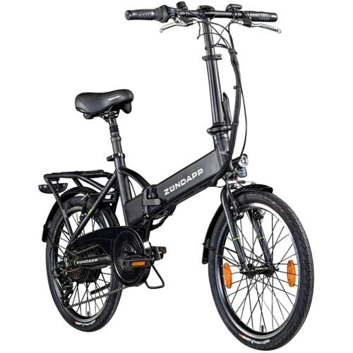 ZÜNDAPP Elektrische vouwfiets 20 inch (Zwart)