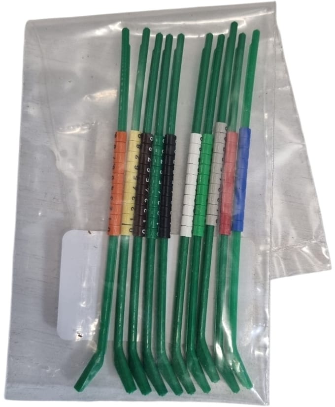 Plastic ring 2,5 mm (tropen) - assorti 10 kleuren - Vogelringen - Benodigdheden