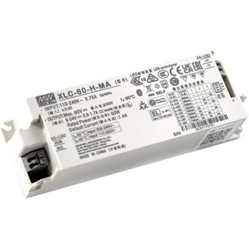 MEAN WELL LED-converter 60 W 1700 mA 48 V Dimbaar Voedingsspanning (max.): 300 V