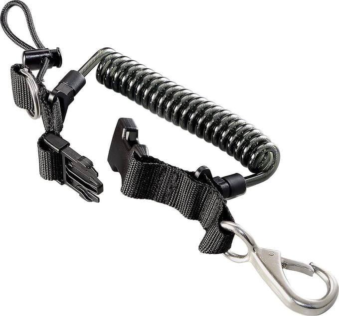 IST Spiraalkabel - RVS haak - 100cm