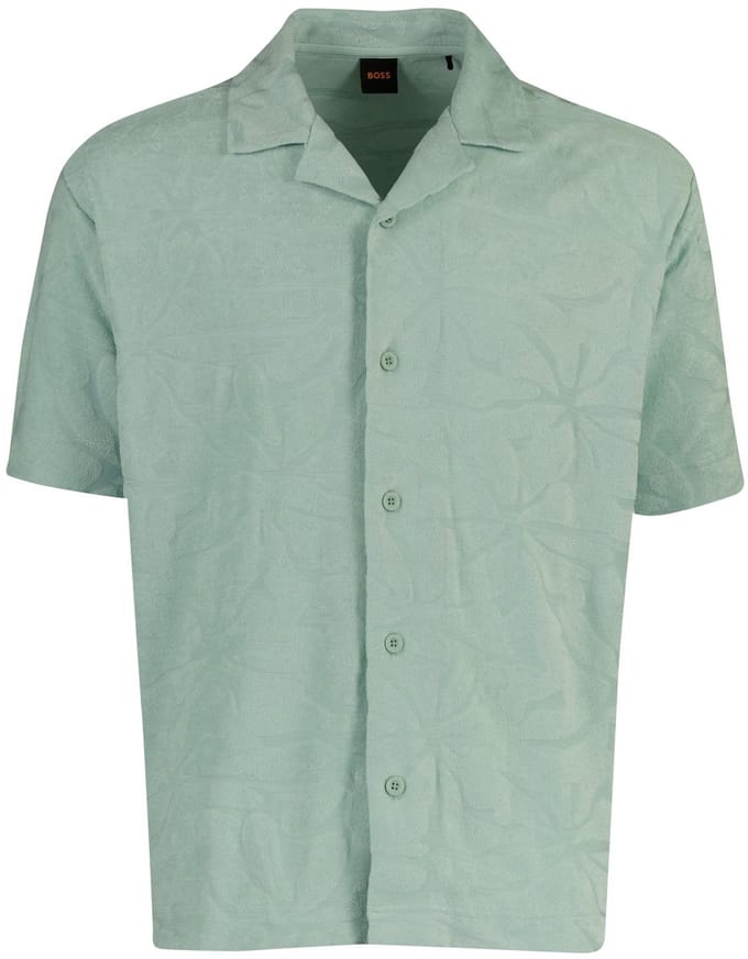 Hugo Boss poloshirt korte mouw turquoise
