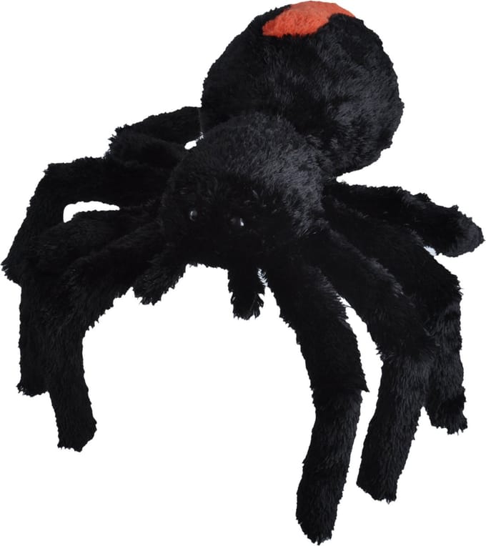 Wild Republic pluche knuffels vogelpin - Spinnen insecten knuffels