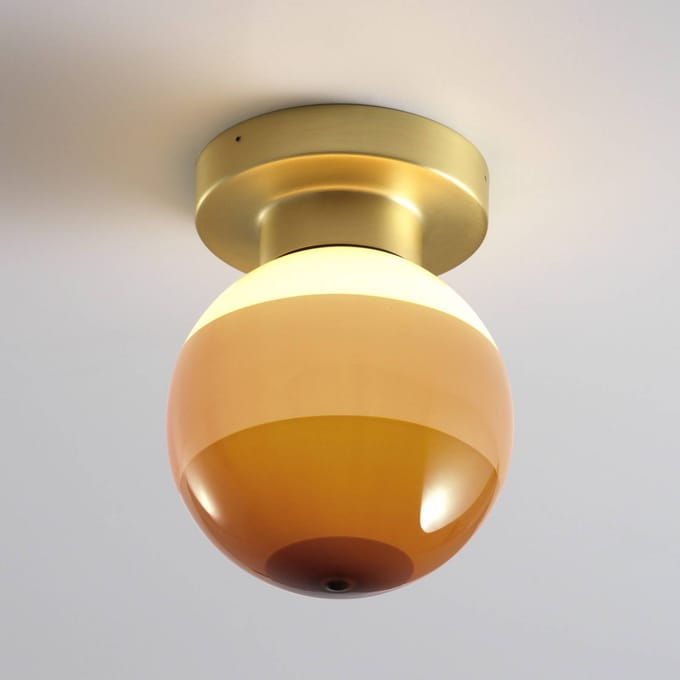 MARSET LED wandlamp Dipping Light A2, crème/messing
