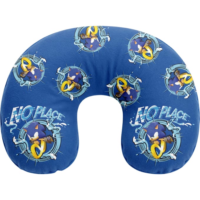 Sonic nekkussen blauw - one size