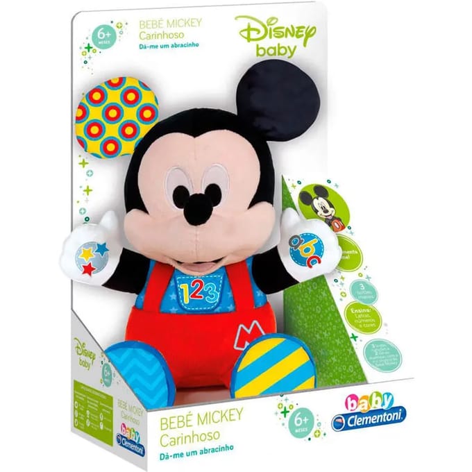 Pluche Clementoni Disney Baby Mickey
