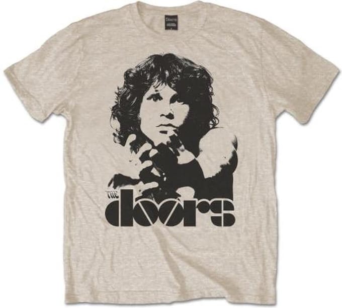 The Doors - Break On Through Heren Tshirt - S - Bruin