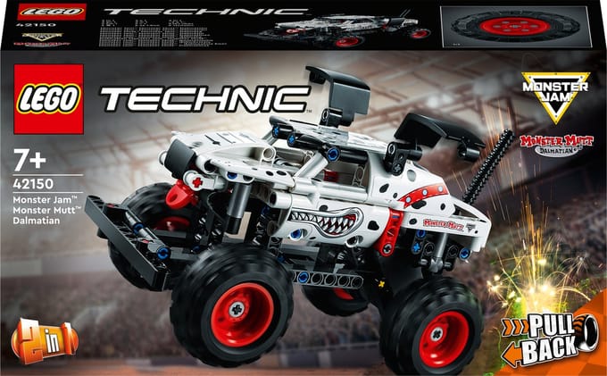 LEGO 42150 Technic Monster Jam Monster Mutt Dalmatian 2in1 Monster Truck Speelgoed