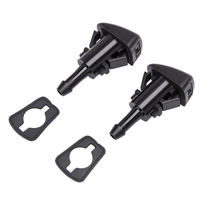 Kit de remplacement de buses de lave-glace Pour RAM 1500 2500 3500 PICKUP 5160308AA Buse de lave-glace pour essuie-glace black