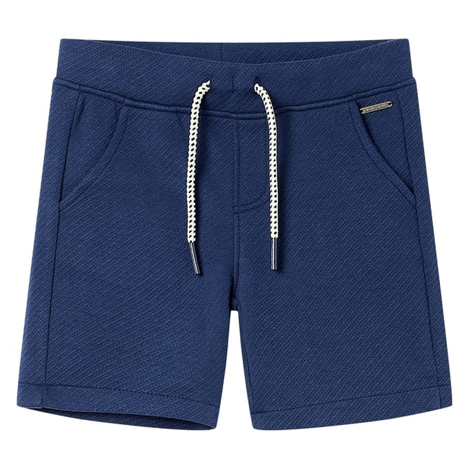 vidaXL - Kindershorts - met - trekkoord - 140 - donkerblauw