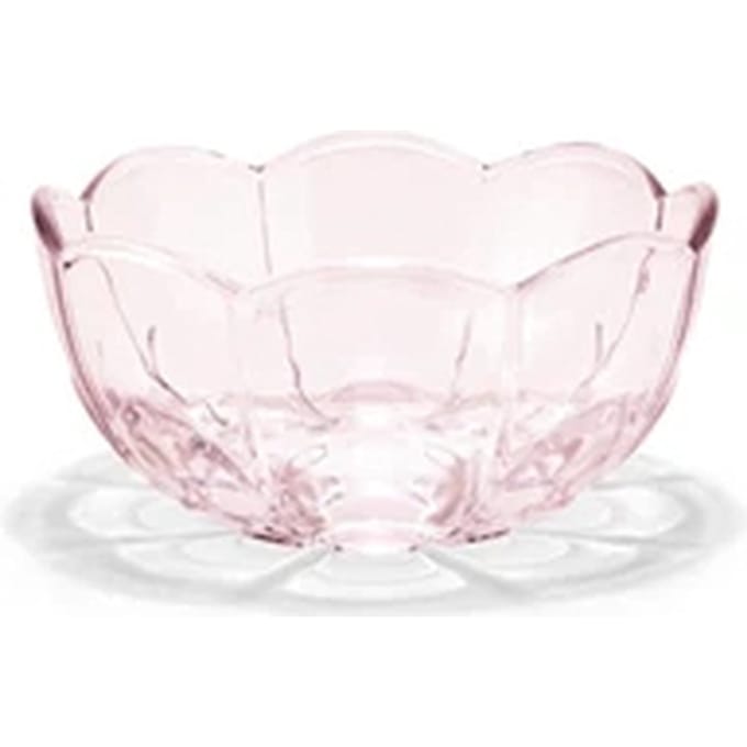 Holmegaard Lily bowl D13cm H6.5cm set van 2 cherry blossom