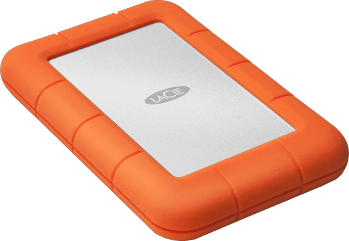 LaCie Rugged USB-C HDD 4TB