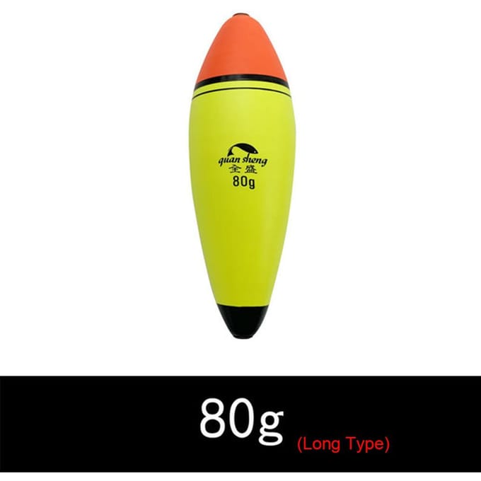 Visdobber Hoge kwaliteit EVA elastisch materiaal 40g drijfvermogen Zeevis Dobber Visuitrusting Long Type - 80g
