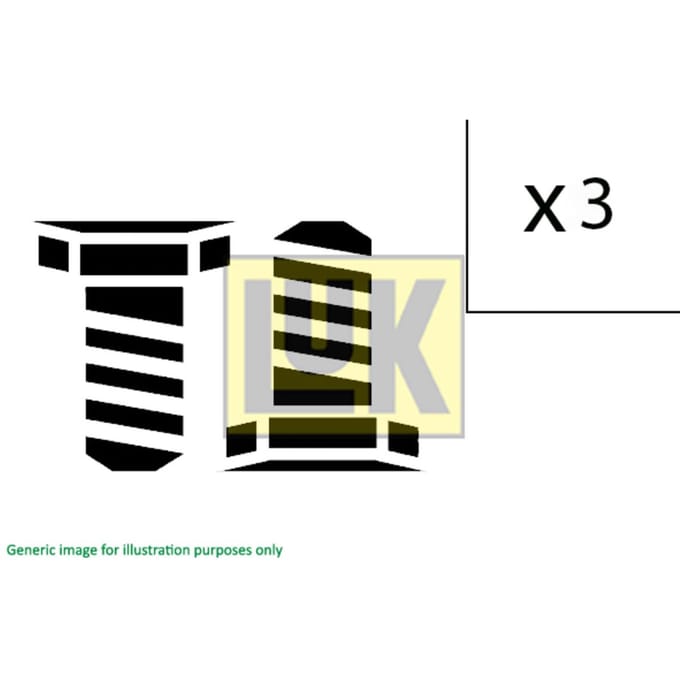 Schaeffler Luk Schroevenset, vliegwiel LUK 411 0156 11