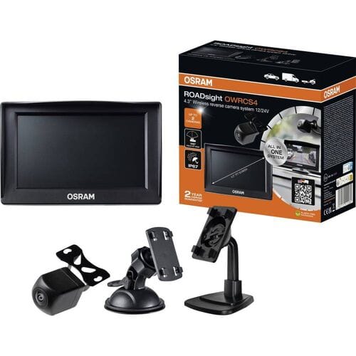 OSRAM Dashcam Kijkhoek horizontaal (max.): 110 ° Dualcamera