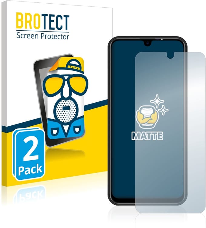 BROTECT - Screenprotector voor Teracube 2e - Folie Beschermfolie matte 2 Stuks