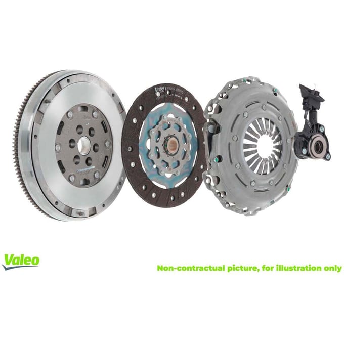 Koppelingskit met dubbelmassa vliegwiel FULLPACK DMF (CSC) VALEO 837470