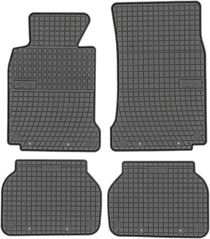 Frogum BMW 5 Serie E39 - Rubberen Automatten - Met Bevestigingen - 1995-2004 - Max-Dywanik