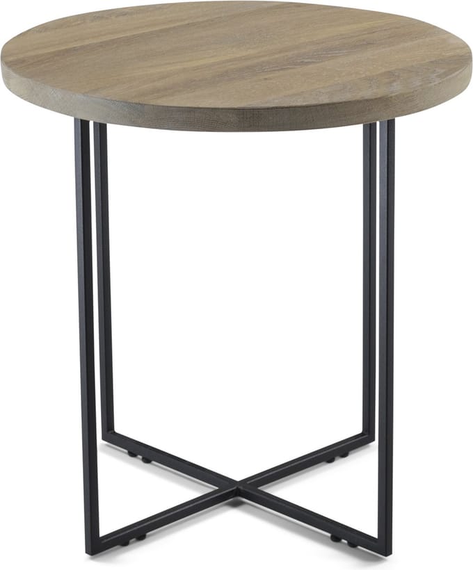 Spinder Design DRESS 39 Bijzettafel - Zwart / Eiken