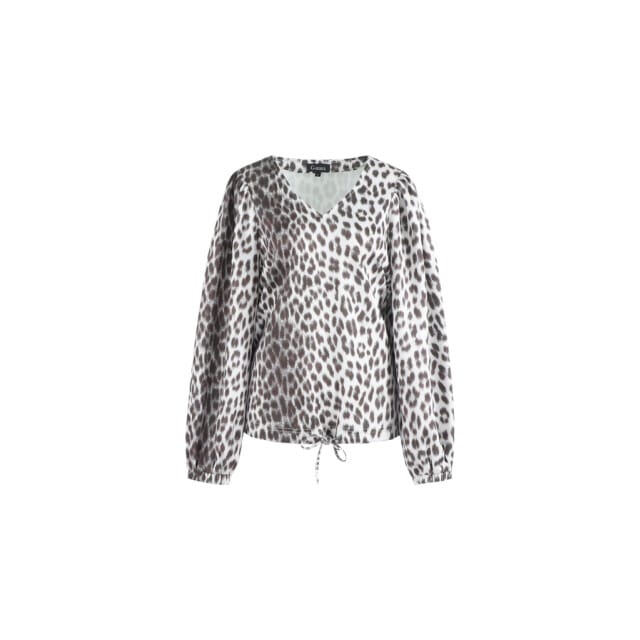G-Maxx Bilie top##7; 014757 sandoliv ecru dessin