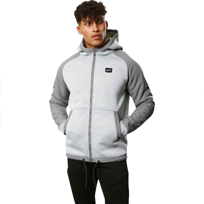 Alpinestars Fusion Sweatshirt Met Rits Grijs XL Man