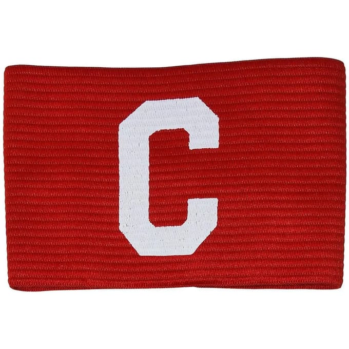 Precision - aanvoerdersband C - rood - maat junior