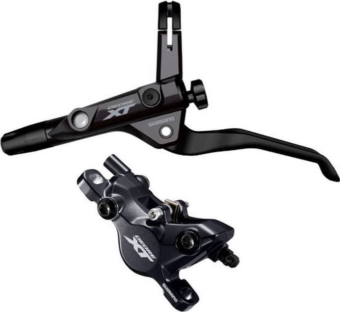 Achterschijfremset Shimano Deore XT M8100 I-Spec - zonder remschijf