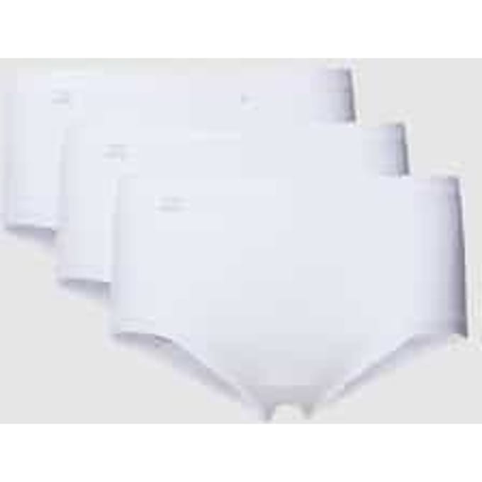 Broek met geschulpte zoom in een set van 3 stuks