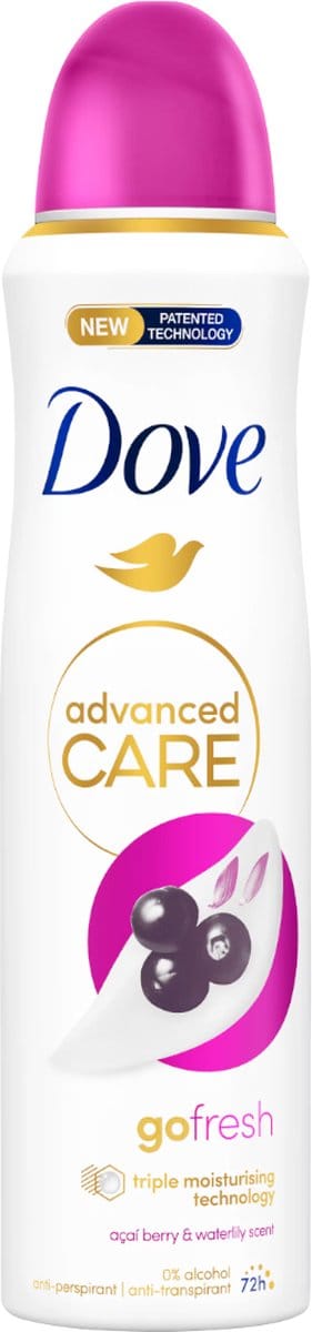 Dove Advanced Care Go Fresh açaibes waterlelie 150 ml deodorant