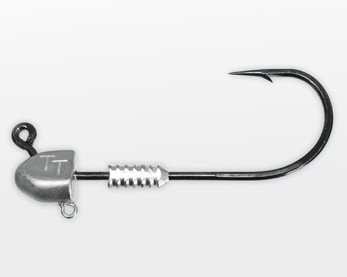 Tête plombée Tackle Tactics TT Swimlockz HD 1/4 oz 3/0 H 5/paquet (4129) gray