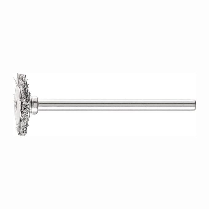 PFERD Mini-rondeborstel RBU 1602/3 INOX 0,10 D16xB2xL3 mm - 43100352