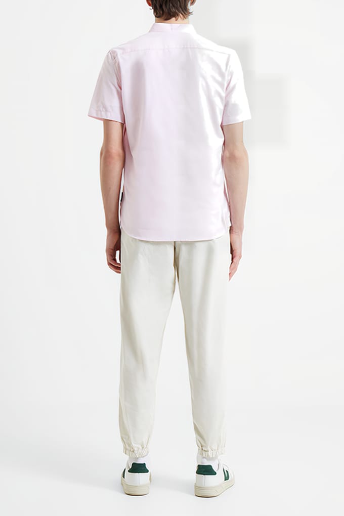 French Connection Oxford Ss Red Maat: XS | Casual Overhemden Outlet | Heren | Roze