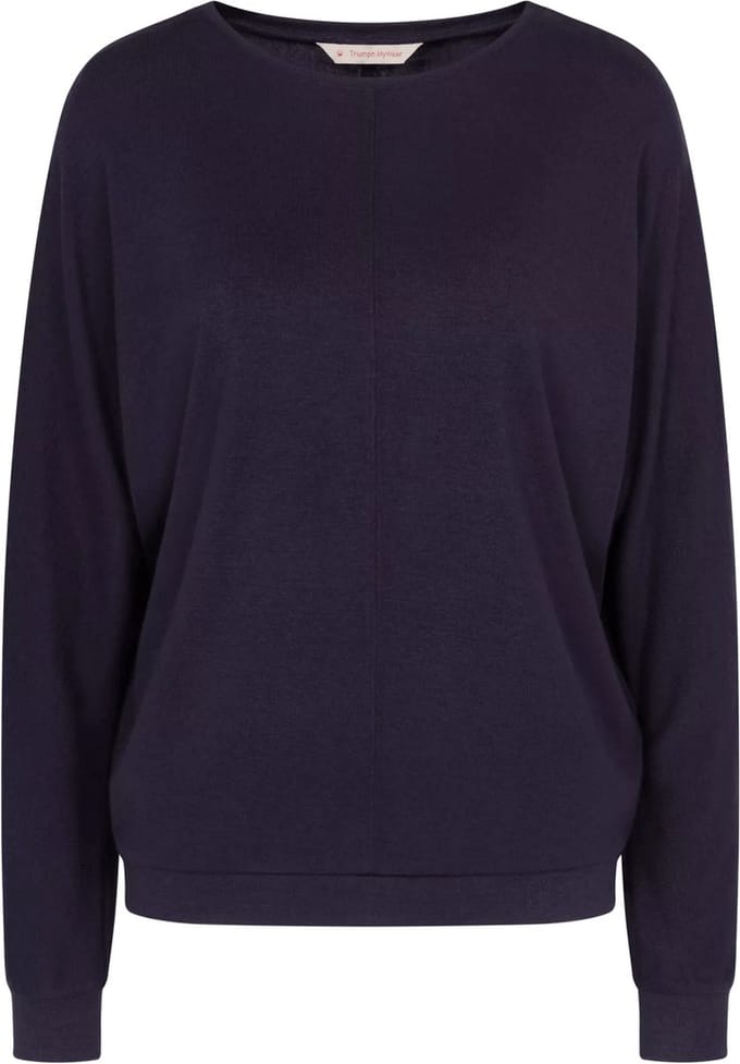 Triumph Cozy Comfort Top 01 Dames Loungeweartrui - Paars - Maat 40